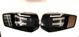 set of Dodge Ram 1500 Tow Mirror Extensions; snap onto factory mirrors; trailer / camper towing
