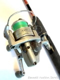 Shimano Spirex 2000 fishing Reel with Pass Pro Shop 6ft medium action 2 pc rod, rod had has issue