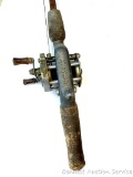 Vintage fishing reel ,Pflueger Akron No. 1893L baitcasting with SpeedLock metal one pc rod, cork