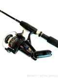 St. Croix Fishing Rod with Shimano Reel; rod measures 6 ft. 6in; light action spinning rod; Shimano