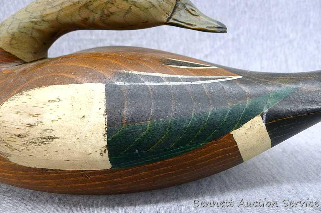 Ducks Unlimited outlets Special Edition 2001-02 Bill Hanneman Signed Wood Duck Decoy