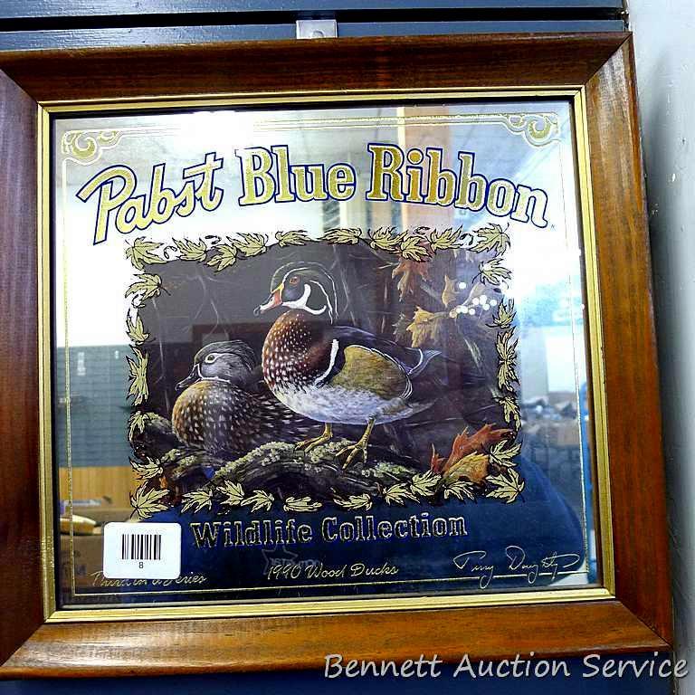 Pabst Blue Ribbon beer mirror 