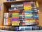 Box of books by author Nora Roberts, Nora Roberts writing as J.D. Robb and lots of J.D. Robb.