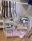 Black & Decker Gizmo 3in1 iron; GE steam & dry iron, heats; NIP laundry bags; plastic hangers, metal