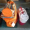 Coleman 2 qt. cooler; Igloo 1 gal. cooler; insulated cooler bag is 14