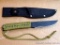 Fixed blade knife is 9-3/4