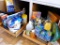 No shipping. Cleaning supplies including Swiffer replacement pads, Scotch Brite pads, vinegar, Pine