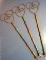 Set of 3 unique bubble wands; measures 4-1/2