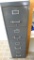 Four drawer metal file cabinet is 15