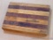 Wooden cutting board; measures 10-3/4