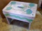 Sturdy homemade wooden step stool; measures 12