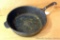 Wagner cast iron skillet is quite deep at 3