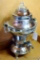 Vintage La Belle Silver Co. percolator coffee urn with stem and cord. May be an 8 cup coffee maker.