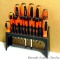 Wall mountable rack with a set of assorted screwdrivers. Unit measures approx. 9