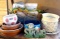 Assorted planters and pots up to 19