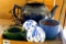 Large tea pot planter is 16