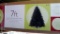 7' Jack Frost Mountain artificial Christmas tree. Box is tied as we found it, but we did not