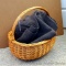 Nice wool blanket measures 5-1/2' x 6' and is in overall good condition with a couple of small holes