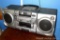 Aiwa brand Radio/CD/Cassette player is 24