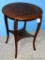 Vintage wooden table has 24