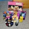 Jigsaw puzzles up to 1000 pcs.; Work Yahtzee; I Spy and set of poker chips in a lazy Susan