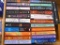 Box of books by author Nora Roberts.