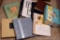 Photo albums up to 300 pocket, one has some neat pictures of old vehicles. Nice variety of albums.