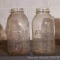 Two Strong Shoulder Atlas narrow mouth 1-1/2 qt. canning jars.