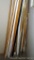 Eight foot sections of Cove, Cap, Quarter Round, Bed Mold, outside corners and more; 3 pkgs. 72