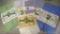 Seven vintage feed sacks all from Flambeau Milling Company, Phillips, Wis and Flam-bo Feeds.