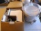 Black & Decker Flavor Center Steamer Plus, heats up and timer works; Maverick meat grinder 386,