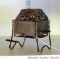 Really cool Angelus-Campfire Bar-B-Q Marshmallow Toaster stands only 4-3/4