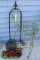 Plant stands, wind chime stand, spinning yard ornament, more. Wind chime stand is about 34
