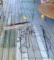 Three tier plant shelf, folding peony support cages, windchime hooks, hanging plant holder, more.