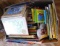 Box full of children's books includes a set of Tiny Tidings of Joy; volume 1-3 Spiderwick Chronicles