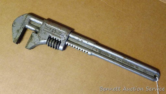 Nice 15" Diamond Tool Brand pipe wrench.