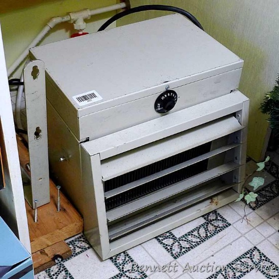 13" x 13" x 14" unit is to be direct-wired - we're presuming it's a heater of some kind, though no