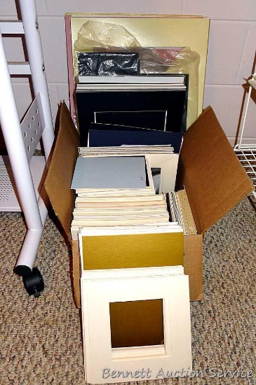 Photo matting material, 8"x8" up to 16" x 20".
