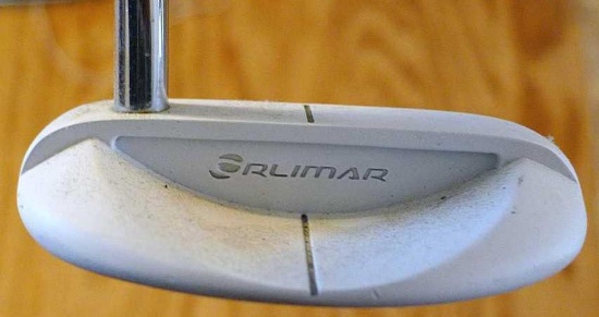 Orlimar White Response putter is 34" long.