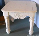 Vintage wooden table is 30