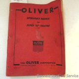 Oliver operator's manual for Super 