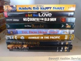 DVD movies includes Bambi, Combat in the Pacific, Gran Torino, Black Beauty, American Sniper, Far