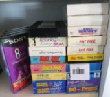 VHS tapes for your health includes Richard Simmons; Oprah; Work Out; Tae Bo; Fat Free; Dance Away;