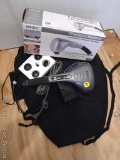 Homedics professional percussion massager, runs; Homedics chair massage seat, runs.