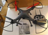 Vivitar Aero View video drone with controller. Drone measures 20