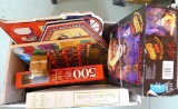 Box of puzzles for children and adults up to 1000 pc.