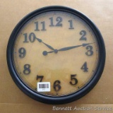 Large wall clock is 15-1/2