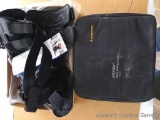 ISO preferred KOA adjustable knee braces; Exogen 2000 bone healing system.