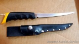 Kershaw filet knife with sheath measures approx. 12