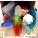 Tons of Rubbermaid containers, pitchers, plus kids cups, organizers and more.